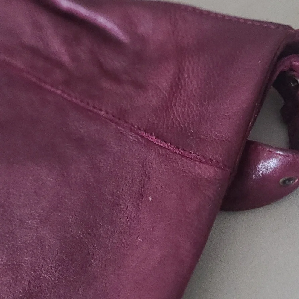 Frye and Co. Greta hobo bag in Berry
